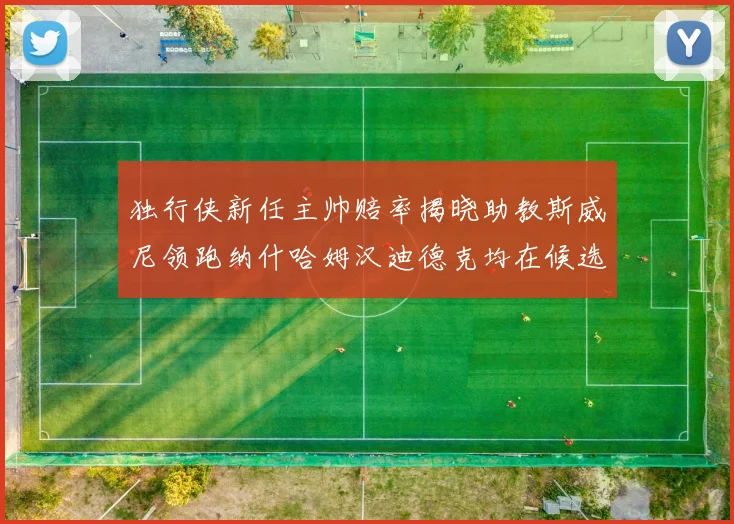 独行侠新任主帅赔率揭晓助教斯威尼领跑纳什哈姆汉迪德克均在候选之中