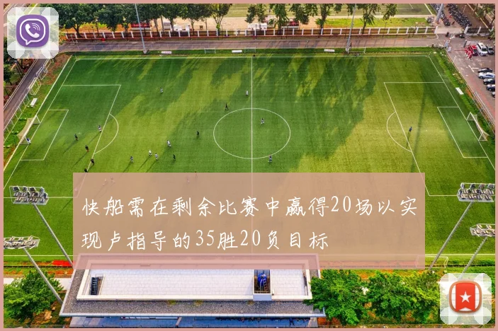 快船需在剩余比赛中赢得20场以实现卢指导的35胜20负目标